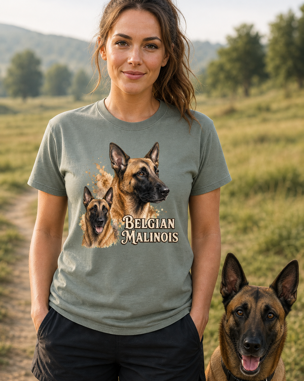 Belgian Malinois T-Shirt | Belgian Malinois Dog Lover Tee