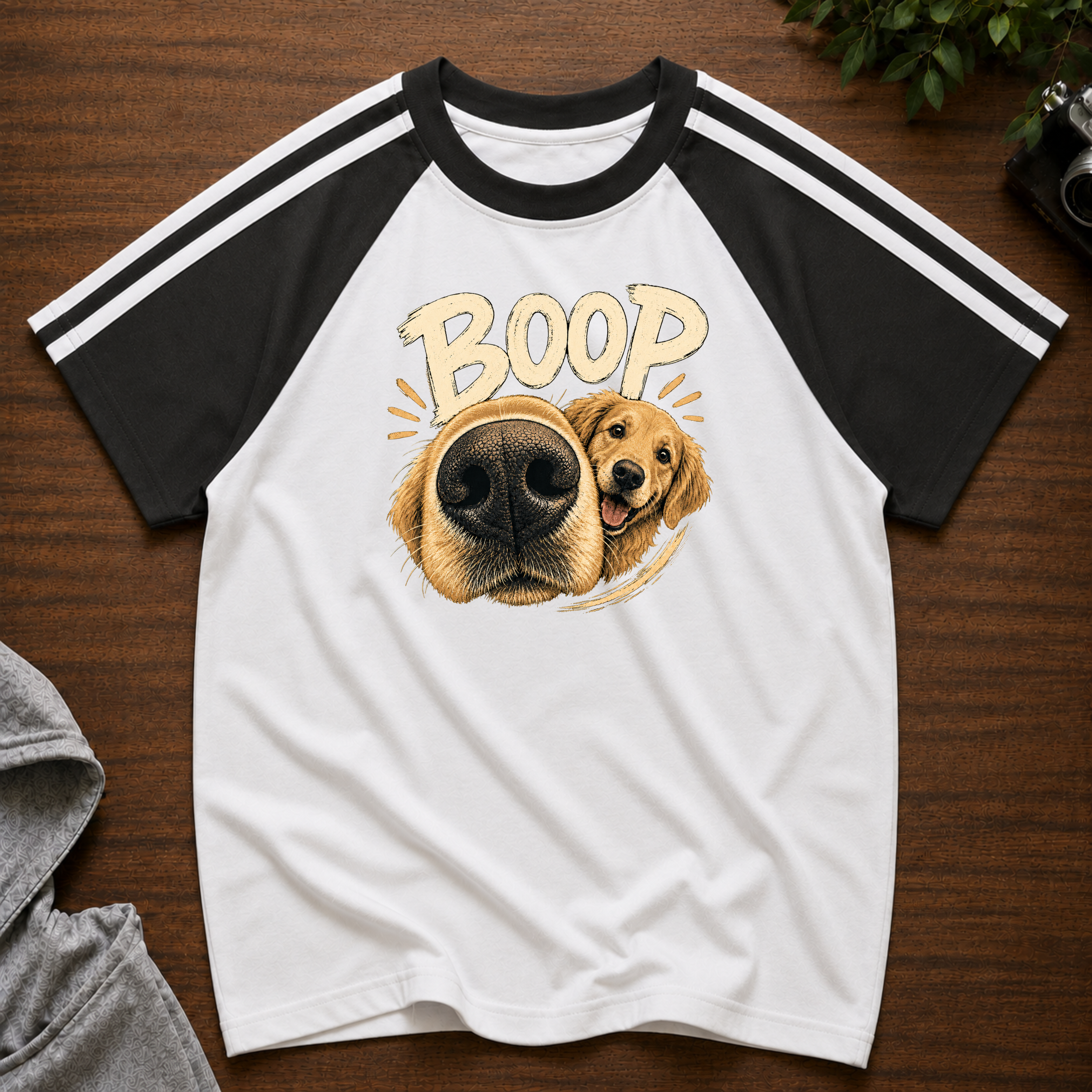 Boop Golden Brew Line Raglan T-Shirt