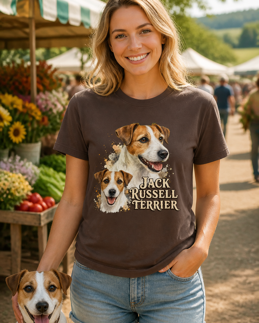 Jack Russell T-Shirt | Jack Russell Dog Lover Tee