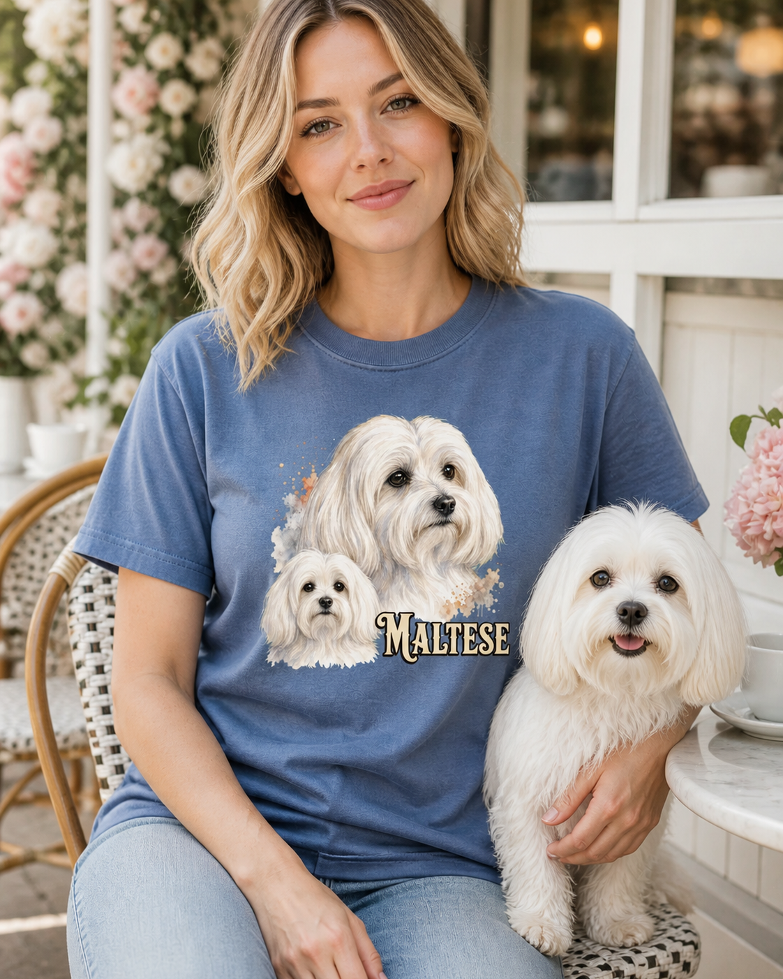 Maltese T-Shirt | Maltese Dog Lover Gift Tee