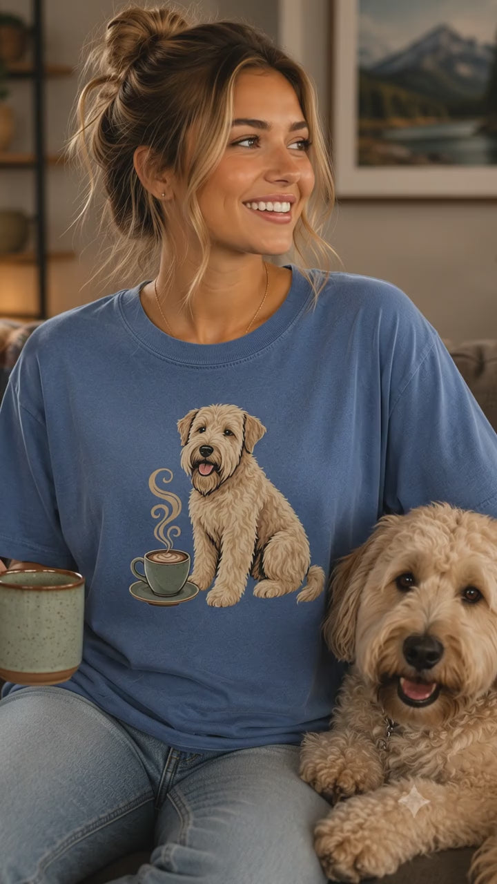 Wheaten Terrier T-Shirt | Wheaten Terrier Dog Lover Tee