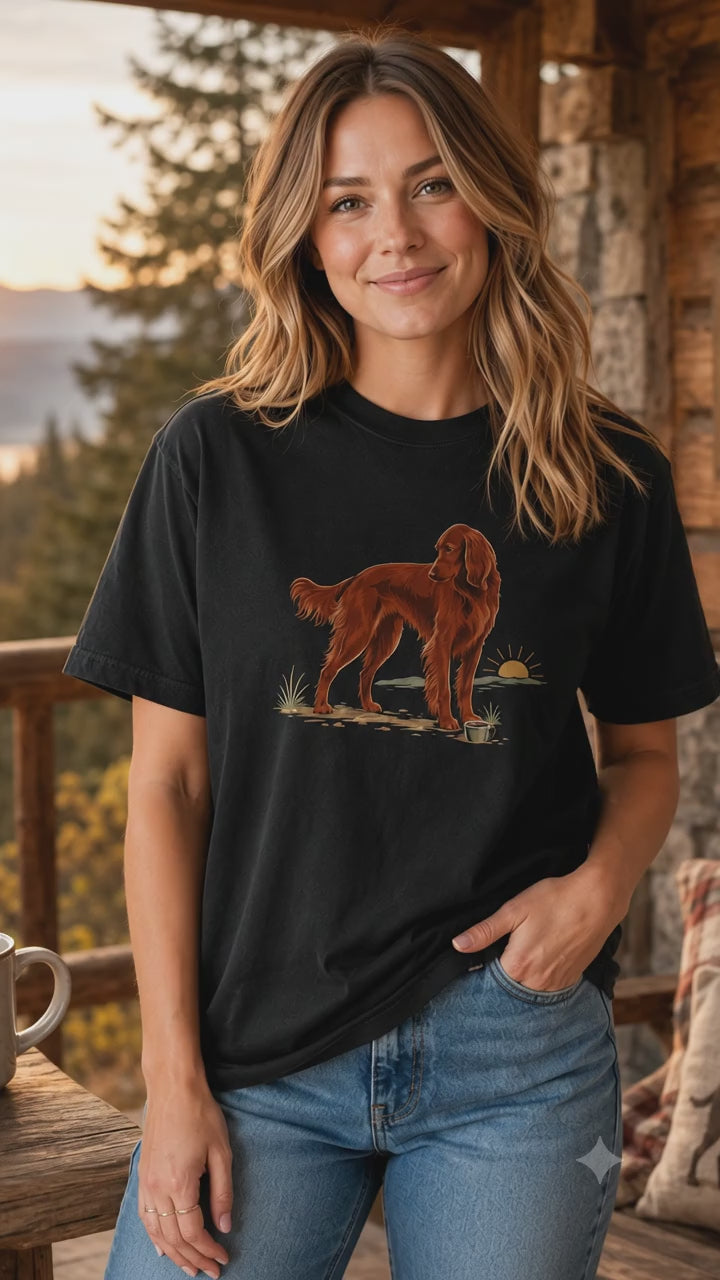 Irish Setter T-Shirt | Irish Setter Dog Lover Tee