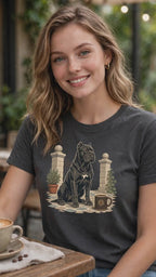 Cane Corso Courtyard Dark Roast T-Shirt | Cane Corso Coffee Tee