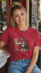 French Bulldog Tiny Cup Big Attitude T-Shirt | Frenchie Tee