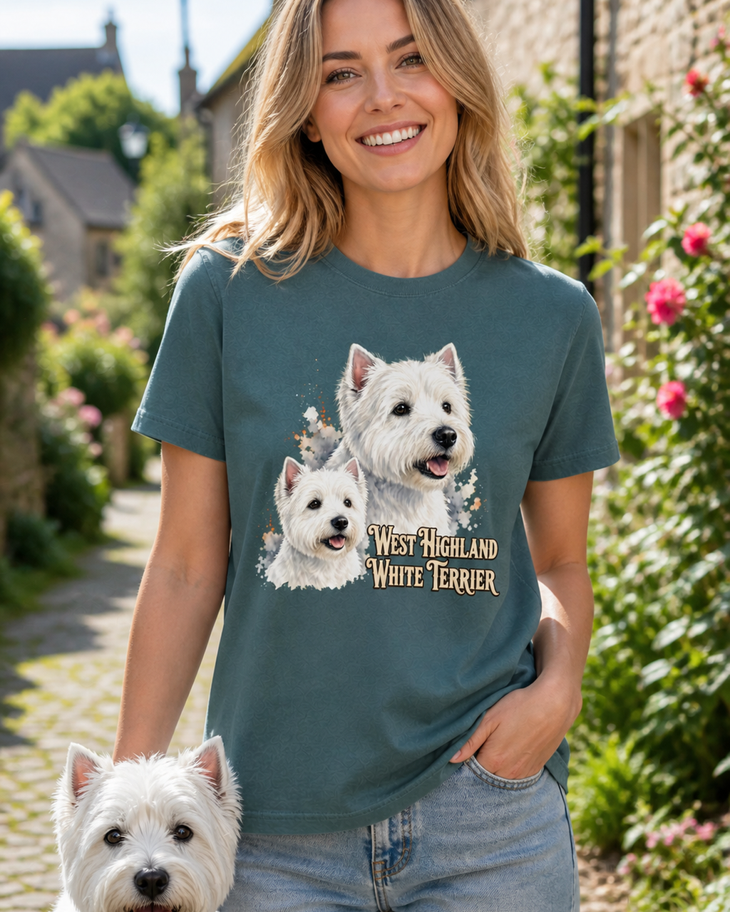 West Highland White Terrier T-Shirt | Westie Tee