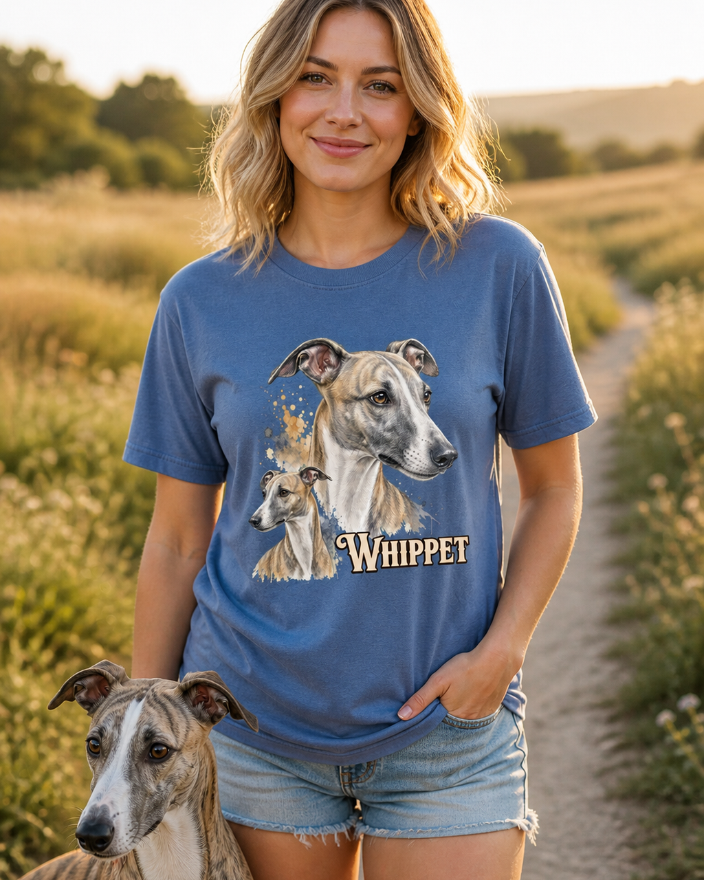 Whippet T-Shirt | Whippet Dog Lover Gift Tee